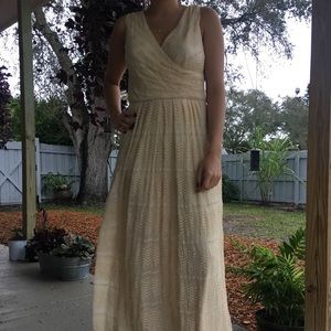 Floor length dress